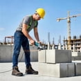 thumbnail image 2 of MeMoride Men's Steel Toe Boots Anti-slip Comfort Work Safety Shoes for Building Industrial, 2 of 7