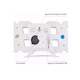 thumbnail image 4 of 12h/24h Reloj Alarma Digital 3d De Pared Led Multifuncional, 4 of 5