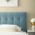 thumbnail image 6 of Modway Lily Biscuit Tufted Twin Performance Velvet Headboard in Light Blue, 6 of 6