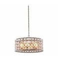 thumbnail image 2 of Kalco 509152OSL Prado Chandelier, 6-Light 360 Total Watts, Oxidized Silver Leaf, 2 of 3