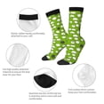 thumbnail image 3 of Vsdgher Funny Sheep Doing Yoga Crew Socks for Men & Women, Breathable Casual Athletic Ankle Socks, 3 of 6