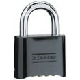 thumbnail image 1 of 2 Pouces BLK-finish Boîtier en Laiton Massif Cadenas à Combinaison Réinitialisable, Master Lock, 178D, 1 of 2