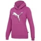 thumbnail image 1 of Sudadera Puma Graphic Logo W para Mujer 670821-01 fucsia oscuro L Puma 670821-01 SUD. GRAPHIC LOGO W, 1 of 4