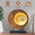 thumbnail image 2 of Decozen - Handmade Decorative Wooden Sculpture for Home Decor Acacia Wood, 2 of 8