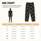 thumbnail image 3 of Fotbe Playing Music Skeletons Pantalones de Pijama para Mujer, Pantalones de Dormir, Pantalones Pj con Cordón y Bolsillos-X-Large, 3 of 6