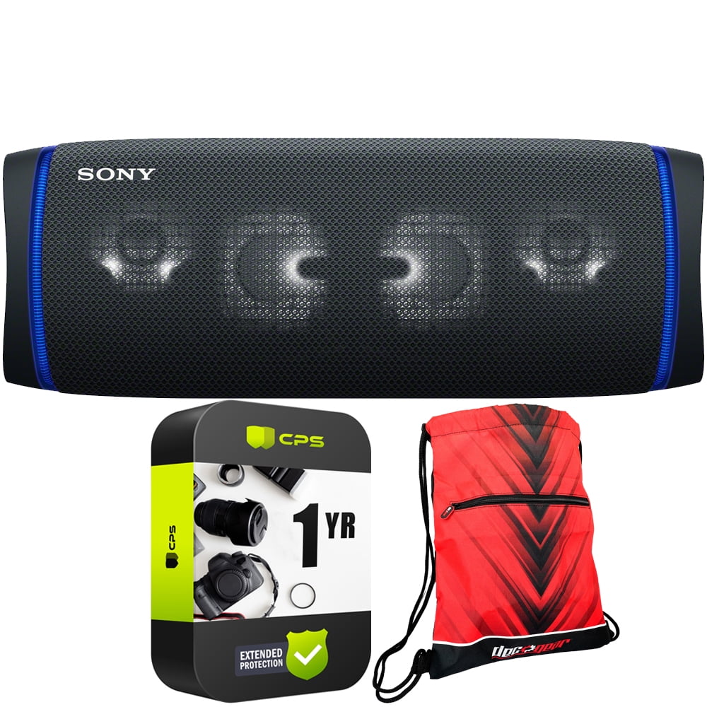 Sony SRSXB43 EXTRA BASS Portable Bluetooth Speaker (Black) Bundle with