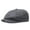 Dark Gray, variant on Men Summer Breathable Mesh Octagonal Newsboy Flat Hat Hollow Duckbill Ivy Cap