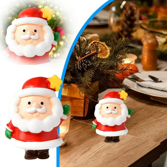 Vintage Ornament Set Vintage Christmas Ornament Strength Ornament Special Christmas Ornament Sparkly Ornament Happy Christmas Santa Snowman Cute Couple Micro Snow Scenery Decoration Accessories1
