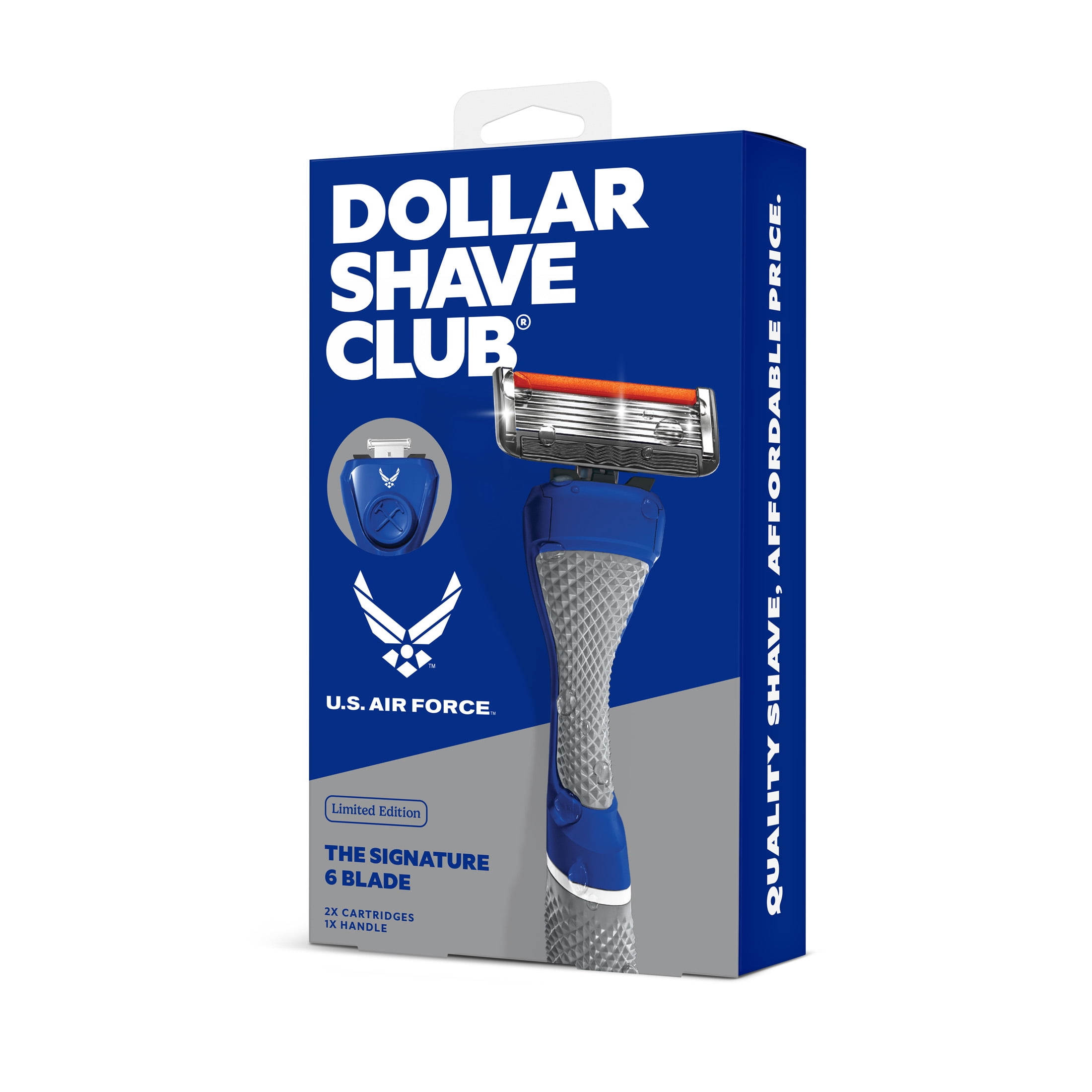 Dollar Shave Club Military Air Force 6-Blade Razor Starter Set