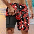 thumbnail image 2 of Kcolen Swim Trunks Men 5 Inch Gradient Men Swim Shorts Light Upf Mens Swimwear Men Swim Trunks Summer Beach Comfy Bathing Suit Beach Board Shorts, 2 of 4