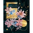 thumbnail image 2 of Wang, Melissa 20x24 Black Ornate Wood Framed with Double Matting Museum Art Print Titled - Moonlight Flowers IV, 2 of 4