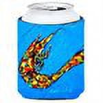 Carolines Treasures MW1026CC Shrimp Felix Can or Bottle Beverage Insulator Hugger Can Hugger multicolor
