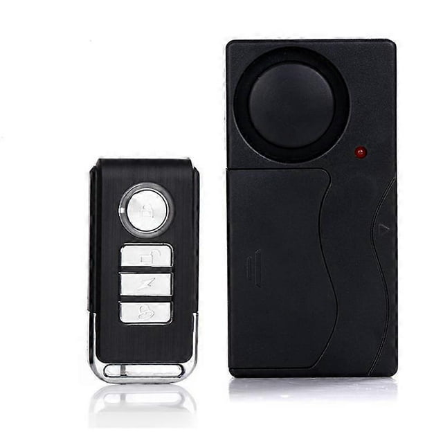 Remote Control Vibration Alarm Wireless Vibration Alarm Kit Adjustable Sensitivity Loud Alarm for Electric Vehicle Battery