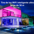 thumbnail image 4 of Tira de Luces LED Wifi 30m RGB BLOOSOM Control App Música Ritmo Luces LED Para Cuarto, 4 of 5