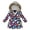 Navy, variant on Puffer Jacket for Toddler Girls Cute Graphic Print Warm Hooded Coat for Winter Toddler Baby Kids Girls Winter Thick Warm Hooded Windproof Coat Outwear Girls Winter Jacket Quilted Coats