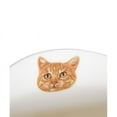 thumbnail image 7 of Pet Portrait White Porcelain Water Cup with Lid & Spoon - I Love Orange Tabbies, 7 of 7