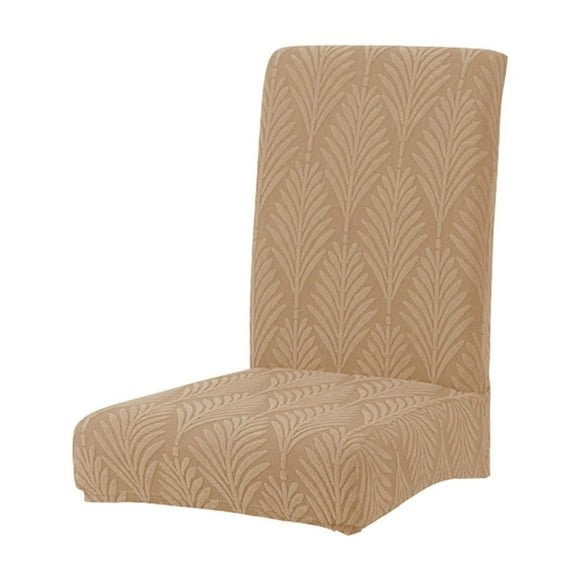Housses de Chaise de Noël, Housse de Chaise Feuille Épaissie Ensemble Complet Hôtel Ménage Housse de Chaise Élastique Housse de Siège Intégrale, Housses de Chaise de Salle à Manger, Housse de Siège Arrière, Housse de Chaise Haute