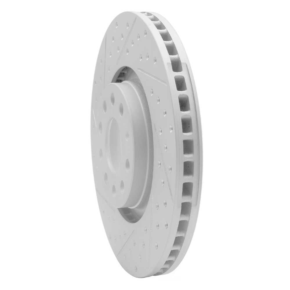 Dynamic Friction Company 830-73036L DFC Geoperformance Rotor - Drilled and Slotted