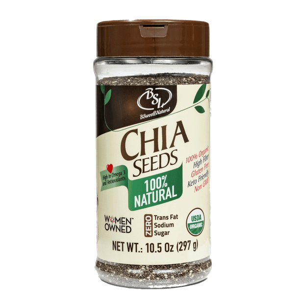 Natural Organic Chia Seeds 10.5 oz