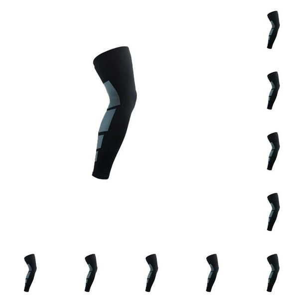 Eigraketly Calcetines de compresión hasta la rodilla medias de apoyo manga deportiva para hombres y mujeres Type1 NO1