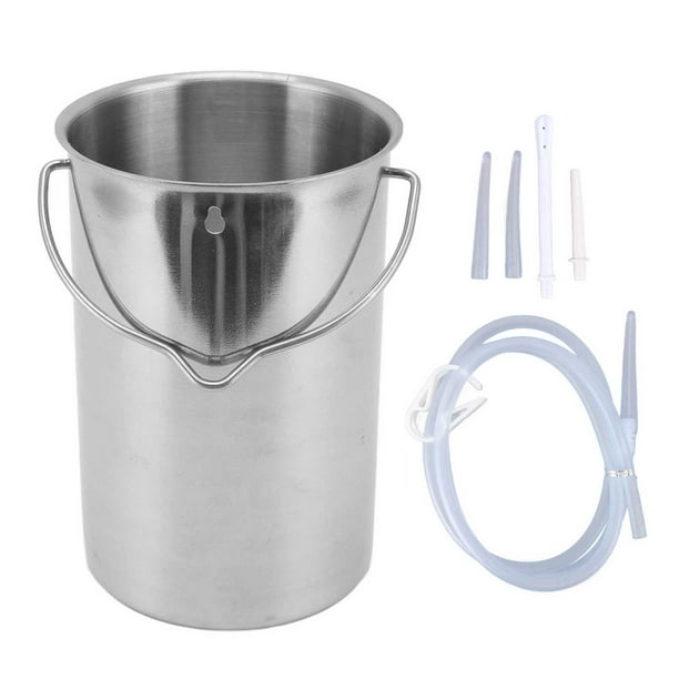 Delaman Stainless Steel Enema Bucket Food Grade Coffee Enema Bucket Kit