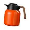 thumbnail image 2 of Lipstore Carafe à Café Isolée en Acier Inoxydable 1,2 L Cafetière Isolée pour Voyage Orange, 2 of 8