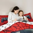 thumbnail image 4 of Manfei Black Console 7-Piece Twin Bedding Sets,Gamepad Gamer Gaming Bedding Comforter Set,Halloween Spider Webs Sheet Sets For Boys Teens,Luxury Bedroom Decor Reversible, 4 of 8
