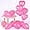 Pink, variant on 100 Pack Heart Shaped Balloons,10 Inch Latex Heart Balloons for Valentine's Day Engagement Wedding Party Decorations (Multicolor)