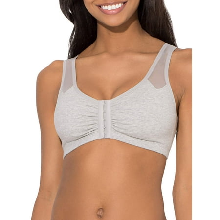 

Fruit of the Loom Womens Comfort Front Close Sport Bra with Mesh Straps Style FT715