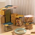 thumbnail image 4 of FaLX Stackable Storage Tank Transparent PP Refrigerator Grain Storage Box Kitchen Gadget, 4 of 7