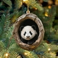 thumbnail image 4 of Animal Ornaments for Christmas Tree, Christmas Ornaments 2025 Forest Animals Little Animals Acrylic Hanging Decoration Gift for Animal Lovers Garden Trees and Home Parties, 4 of 7
