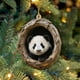 thumbnail image 5 of Adorno Navideño Colgante de Acrílico con Estampado de Animales Navideños | Decoración Duradera para Familiares y Compañeros | Impresión a Doble Cara | Recuerdo Navideño Ideal | 8 X 8 Cm | 1 Unidad, 5 of 7