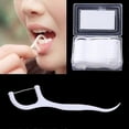 thumbnail image 3 of 50Pcs Dental Floss Flosser Pick Toothpicks Stick Oral Care Teeth Cleaning Tool, 3 of 5