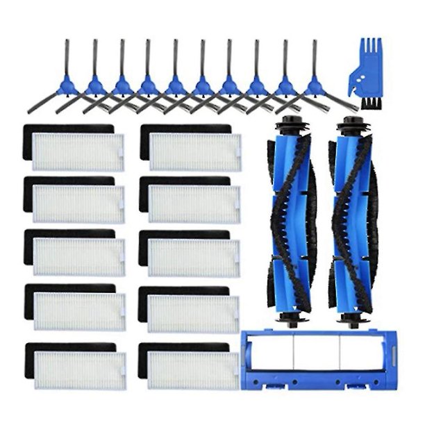 Compatible con cepillo de rodillo de filtro de cepillos laterales de aspiradora Eufy Robovac 11s