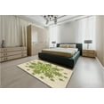thumbnail image 4 of Ahgly Company Indoor Square Patterned Khaki Gold Area Rugs, 6' Square, 4 of 6