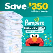 Pampers Baby Dry Baby Diapers Size 6, 108 Count (Select for More Options)