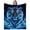 Tiger, variant on Neon Cosmic Wolf Blanket Gifts for Women Men Adults Wolfs Lovers Cozy Plush Glowing Green Eyes Wolfs Throw Blankets for Travelling Office Decor Birthday Gifts 50×40 Inch