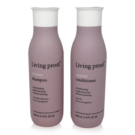 Living Proof Restore Shampoo and Conditioner Each 8 oz. Combo Pack