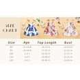 thumbnail image 6 of Younger Tree Baby Girls Summer Sling Dress Kid Vintage Floral Casual Sleeveless Dress Clothes for 2-3T, 6 of 6