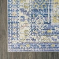 thumbnail image 3 of JONATHAN Y MODERN PERSIAN 2 x 8 Runner Rug, Darija Ornate Geometric Medallion - Blue, MDP308C-28, 3 of 9
