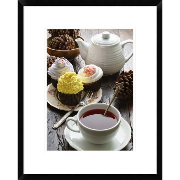Global Gallery Luiz Laercio 'Tea' Framed Wall Art