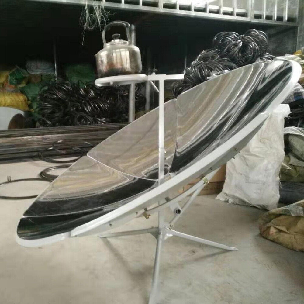 YIYIBYUS Parabolic Solar Cooker High Efficiency Outdoor Camping Sun Oven BBQ Grill