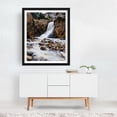 thumbnail image 3 of Boulder Falls - Boulder Colorado Photography Waterfall Nature Landscape Scenic Wilderness Mountain Black Framed Wall Art Print 16 x 20 inches, 3 of 4