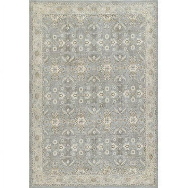 Momeni Traditional Rectangle Area Rug, Blue, 5'3" X 7'9"