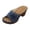 Blue, variant on Womens Sandals Dressy Elegant Flutter Open Toe Floral Braid Strap Heeled for Mules with Wide Band for All Day Comfort Slippers for Women Beige,9