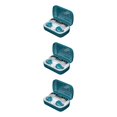 thumbnail image 3 of Matsuzay Compatibilidad con Bluetooth 5.1 Auriculares impermeables en la oreja Caja de carga Auriculares Auriculares de música portátiles Type1 NO1, 3 of 6