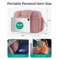 thumbnail image 2 of Bolsa de gimnasio BAGSMART Duffle para mujer, bolsa de viaje de 24 litros, color rosa opaco, 2 of 7