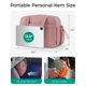 thumbnail image 2 of Bolsa de gimnasio BAGSMART Duffle para mujer, bolsa de viaje de 24 litros, color rosa opaco, 2 of 7