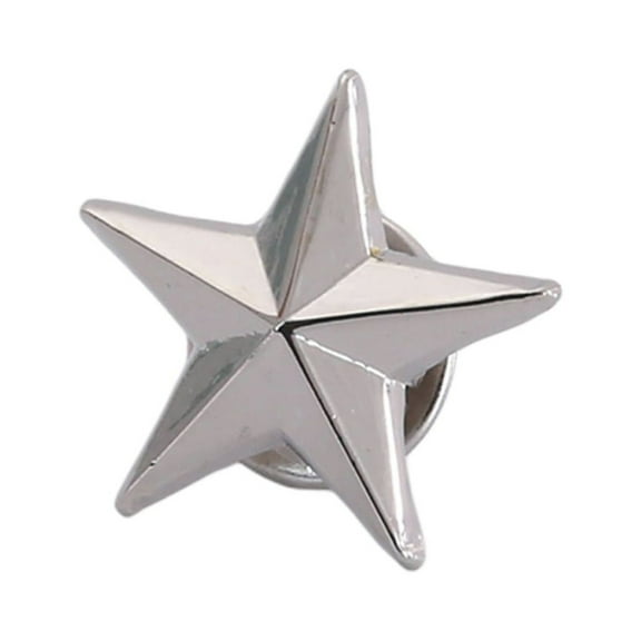 COMEET Fashion Brooch, Metal Five-pointed Star Badge Lapel Pins Brooch Collar Shoulder Pins for Women Men Jewelry Costume Decorations