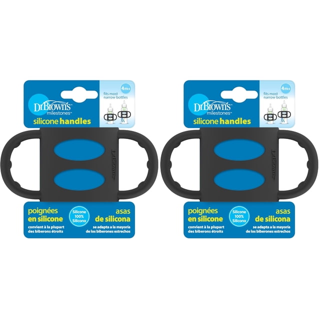 Manillas de silicona para biberones Dr. Brown's® Milestones™ 4m+